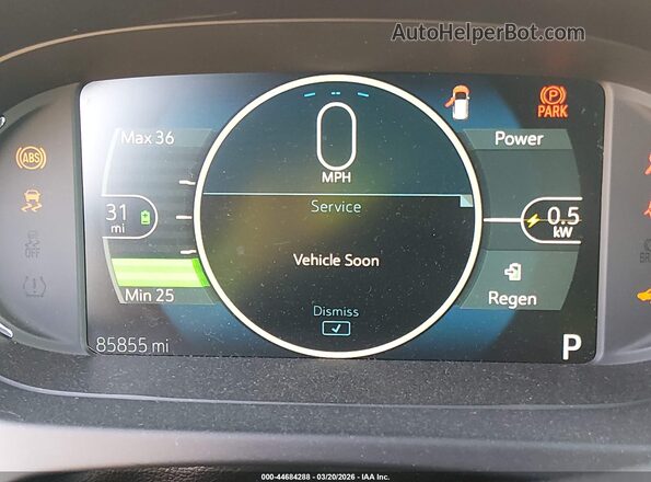 1G1FW6S0XJ4132601 2018 CHEVROLET BOLT Серый 