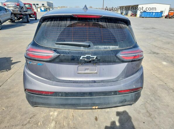 1G1FX6S00N4125725 2022 CHEVROLET BOLT Gray Հետևի տեսք