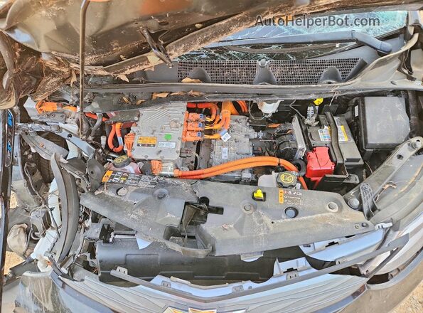 1G1FX6S08J4116264 2018 CHEVROLET BOLT Черный Вид подкапотного пространства