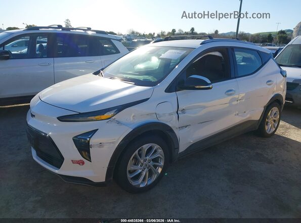 1G1FY6S08P4128386 2023 CHEVROLET BOLT Белый Передняя левая четверть