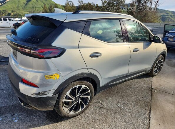 1G1FZ6S07N4131760 2022 CHEVROLET BOLT Gray Tył prawy
