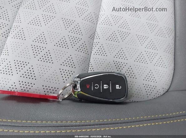 1G1FZ6S09P4170966 2023 CHEVROLET BOLT Silver Вид панелі приладів
