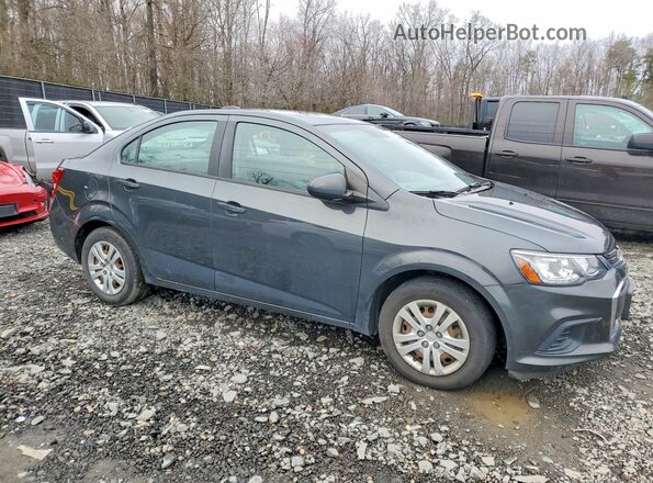 1G1JB5SB7K4147379 2019 CHEVROLET SONIC Gray წინა მარჯვენა