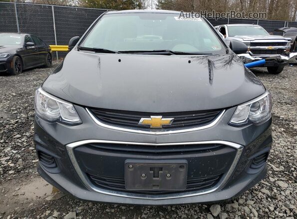 1G1JB5SB7K4147379 2019 CHEVROLET SONIC Gray წინა ხედი