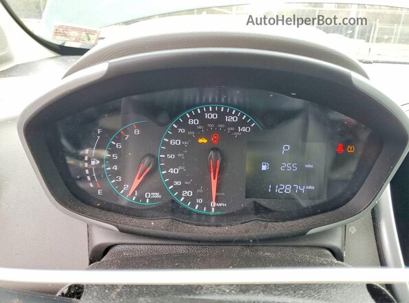 1G1JB5SB7K4147379 2019 CHEVROLET SONIC Gray ხელსაწყოთა პანელის ხედი