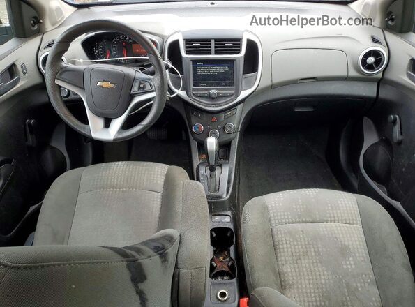 1G1JB5SB7K4147379 2019 CHEVROLET SONIC Gray წინა პანელის ხედი