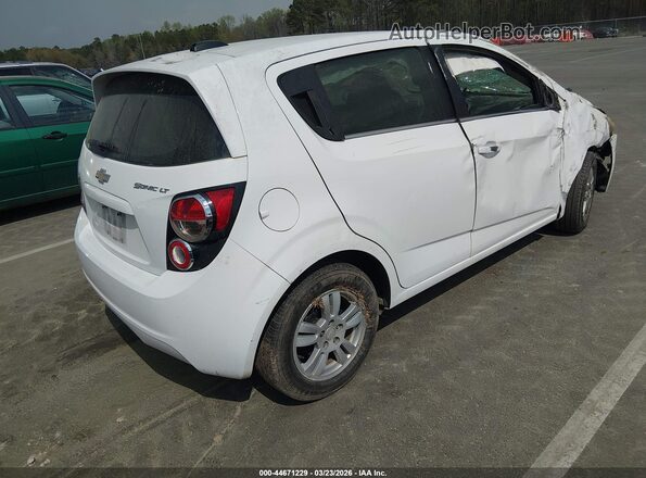 1G1JC6SH0G4152597 2016 CHEVROLET SONIC White Trasero derecho