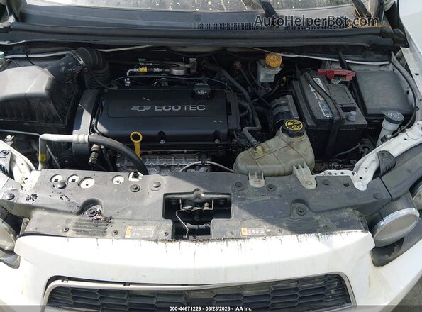 1G1JC6SH0G4152597 2016 CHEVROLET SONIC White Vista trasera