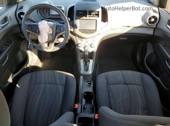 1G1JC6SH1G4134903 2016 CHEVROLET SONIC Silver Առջևի վահանակի տեսք