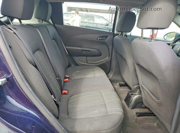 1G1JC6SH2G4119696 2016 CHEVROLET SONIC Синий Вид задней части салона
