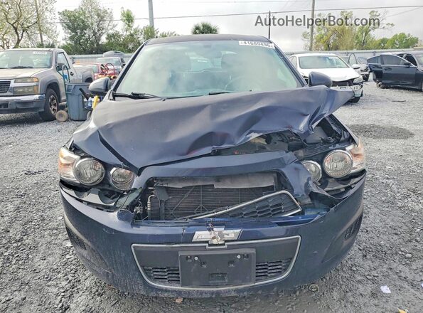 1G1JC6SH2G4119696 2016 CHEVROLET SONIC Синий Вид спереди