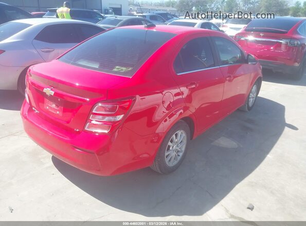 1G1JD5SB5K4148654 2019 CHEVROLET SONIC Red 