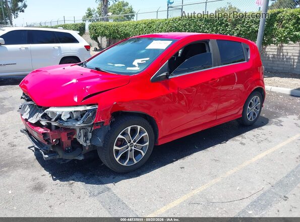 1G1JD6SB9J4137399 2018 CHEVROLET SONIC Red 