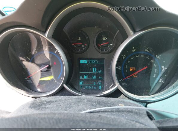 1G1PC5SH1G7213927 2016 CHEVROLET CRUZE Красный Вид задних сидений