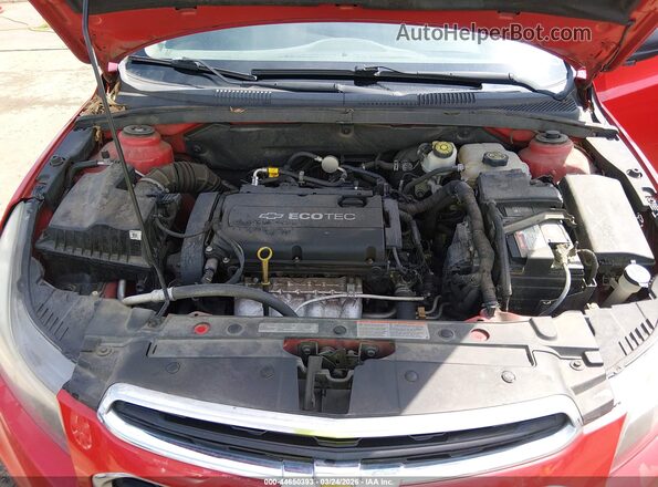 1G1PC5SH1G7213927 2016 CHEVROLET CRUZE Красный Вид сзади