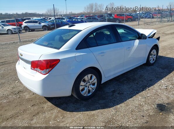 1G1PC5SH5G7221030 2016 CHEVROLET CRUZE White Rear right