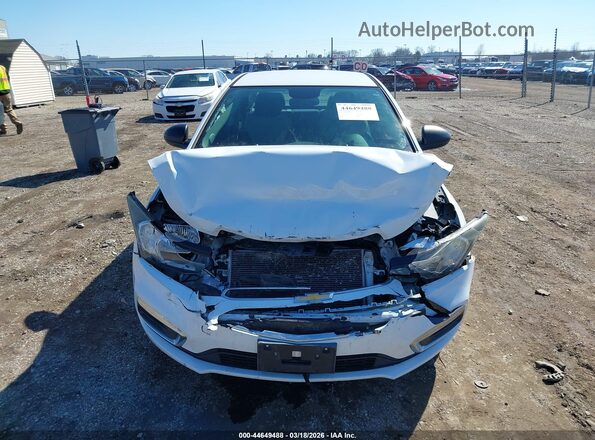 1G1PC5SH5G7221030 2016 CHEVROLET CRUZE White Instrument cluster view