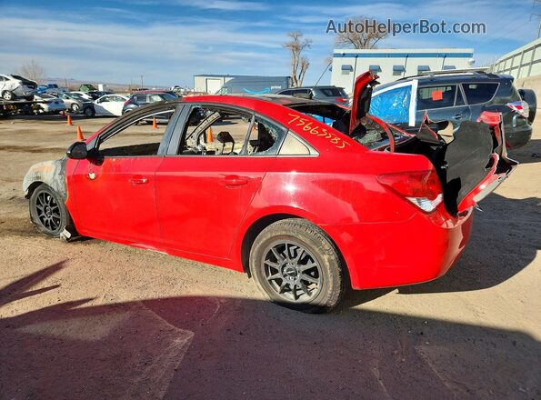 1G1PC5SHXG7187988 2016 CHEVROLET CRUZE Red Задня ліва чверть