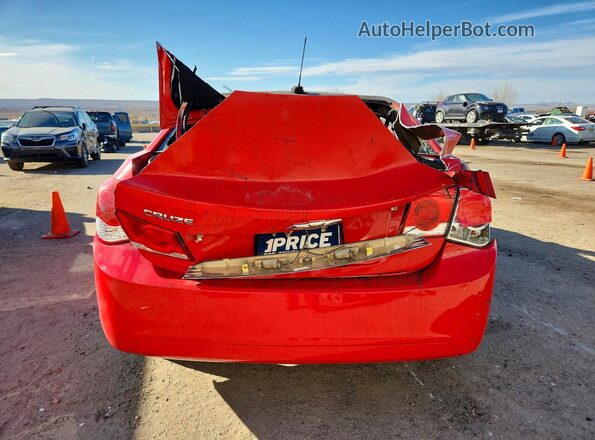 1G1PC5SHXG7187988 2016 CHEVROLET CRUZE Red Вид ззаду