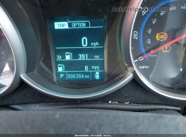 1G1PE5SB6G7101002 2016 CHEVROLET CRUZE Gray 