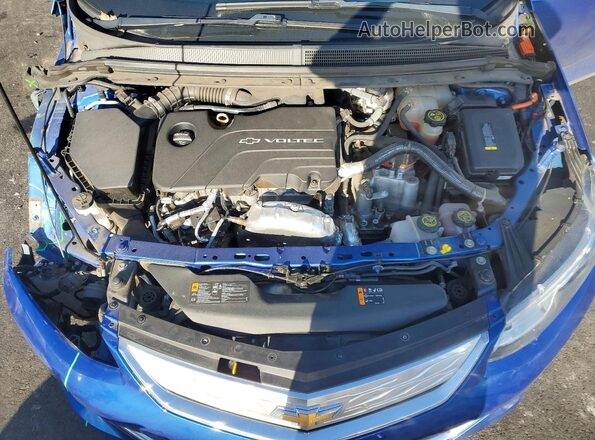 1G1RC6S57GU123784 2016 CHEVROLET VOLT Blue Rear interior view