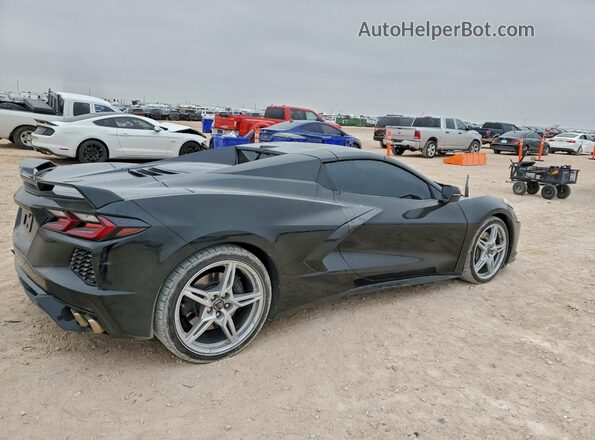 1G1Y83D46L5115826 2020 CHEVROLET CORVETTE Черный Задняя правая четверть