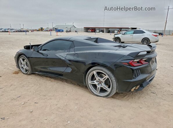 1G1Y83D46L5115826 2020 CHEVROLET CORVETTE Черный Задняя левая четверть