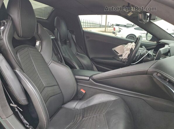 1G1Y83D46L5115826 2020 CHEVROLET CORVETTE Черный Вид задних сидений