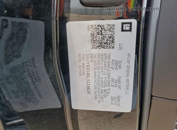 1G1Y83D46L5115826 2020 CHEVROLET CORVETTE Черный Вид подкапотного пространства