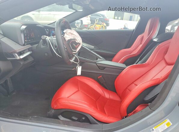 1G1YA2D42S5108384 2025 CHEVROLET CORVETTE Gray Widok wnętrza z przodu