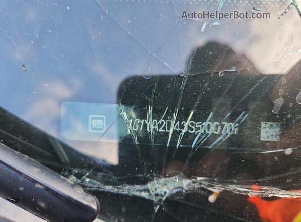 1G1YA2D43S5100701 2025 CHEVROLET CORVETTE Black Вид підкапотного простору