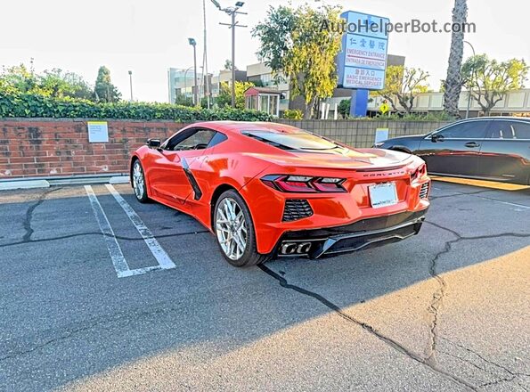 1G1YA2D43T5105818 2026 CHEVROLET CORVETTE Orange Задня права чверть