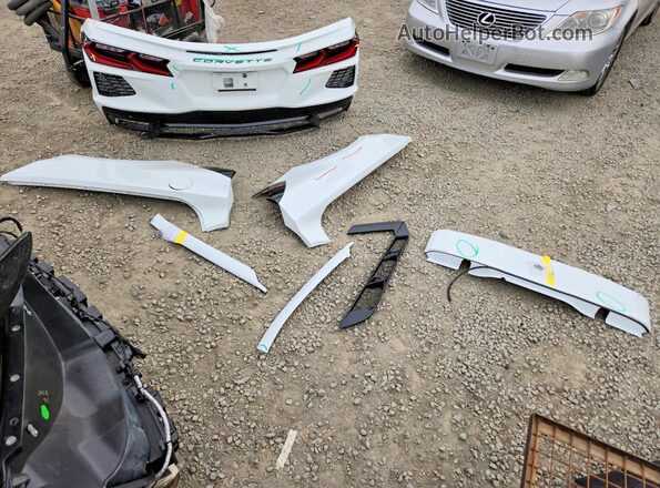 1G1YA2D44T5101664 2026 CHEVROLET CORVETTE White ძრავის განყოფილების ხედი