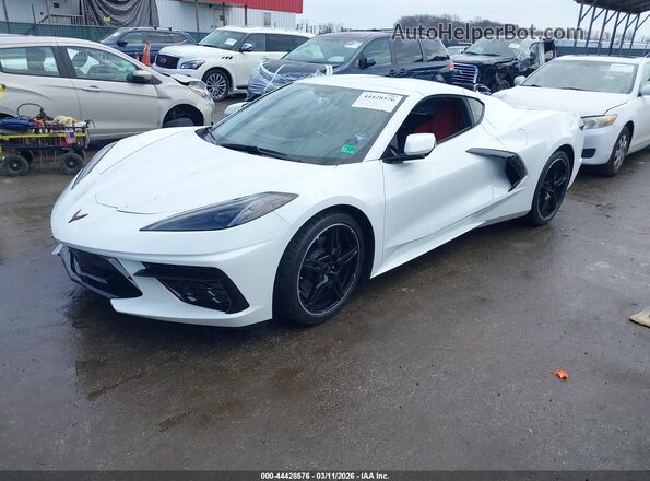 1G1YA2D45N5120050 2022 CHEVROLET CORVETTE Белый Передняя левая четверть