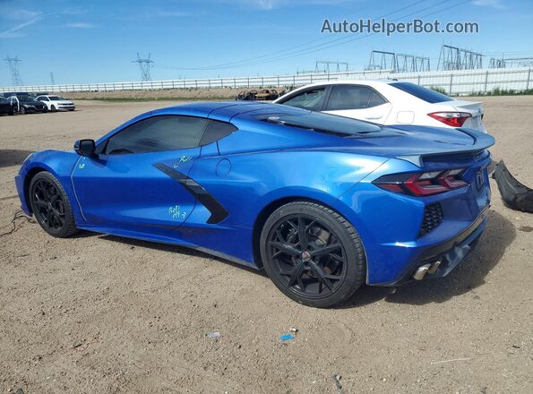 1G1YA2D46M5117477 2021 CHEVROLET CORVETTE Blue 