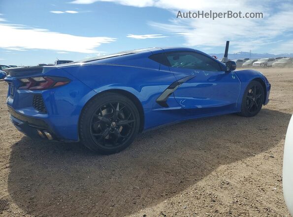 1G1YA2D46M5117477 2021 CHEVROLET CORVETTE Blue 