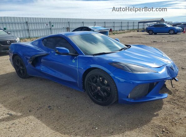 1G1YA2D46M5117477 2021 CHEVROLET CORVETTE Blue 