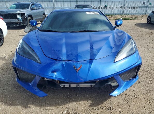 1G1YA2D46M5117477 2021 CHEVROLET CORVETTE Blue 