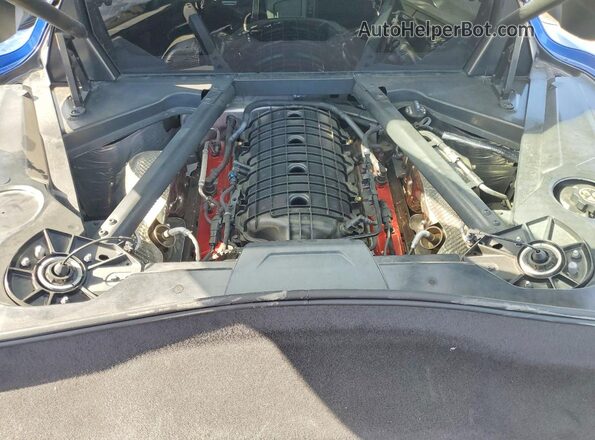 1G1YA2D46M5117477 2021 CHEVROLET CORVETTE Blue 