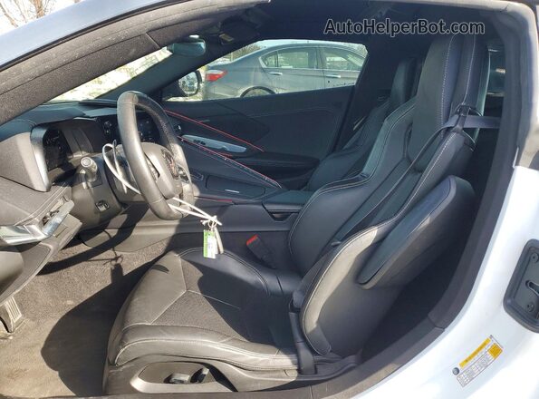 1G1YA2D46P5112493 2023 CHEVROLET CORVETTE Green Widok wnętrza z przodu