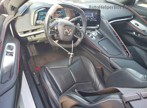 1G1YA2D46P5112493 2023 CHEVROLET CORVETTE Green Widok deski rozdzielczej
