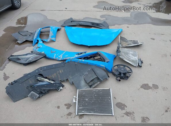 1G1YA2D47M5120520 2021 CHEVROLET CORVETTE Blue Вид щитка приладів