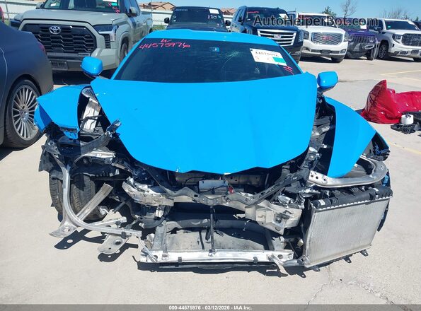 1G1YA2D47M5120520 2021 CHEVROLET CORVETTE Blue Вид задньої частини салону