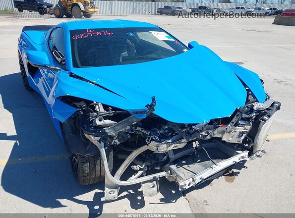 1G1YA2D47M5120520 2021 CHEVROLET CORVETTE Blue Вид спереду