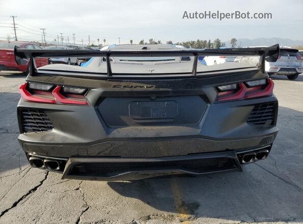 1G1YA2D49S5112299 2025 CHEVROLET CORVETTE Black Vista trasera
