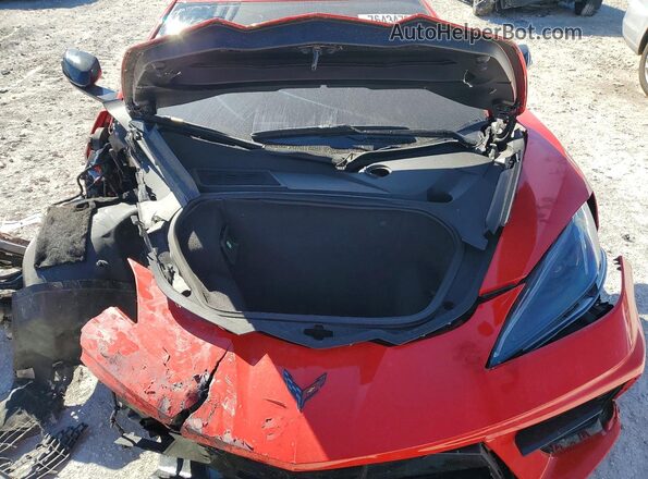 1G1YA3D40N5121208 2022 CHEVROLET CORVETTE Red Вид задньої частини салону
