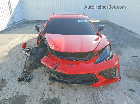 1G1YA3D40N5121208 2022 CHEVROLET CORVETTE Red Вид спереду