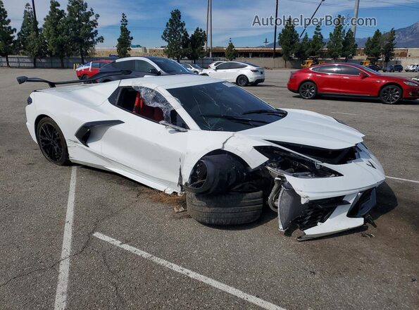 1G1YA3D41S5113310 2025 CHEVROLET CORVETTE White Delantero derecho