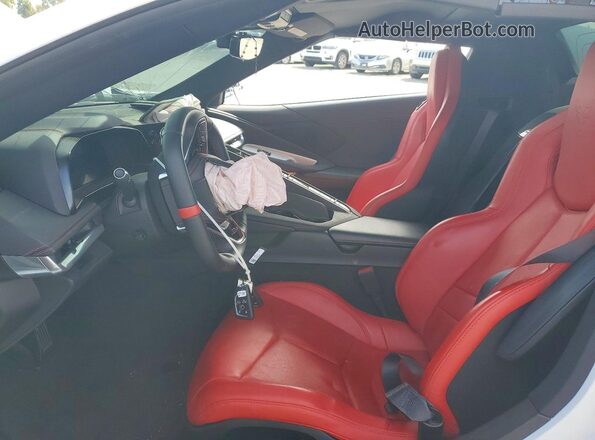 1G1YA3D41S5113310 2025 CHEVROLET CORVETTE White Vista interior delantera