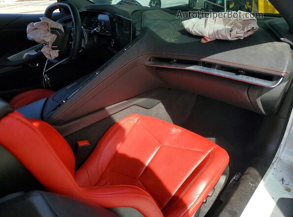 1G1YA3D41S5113310 2025 CHEVROLET CORVETTE White Vista del salpicadero